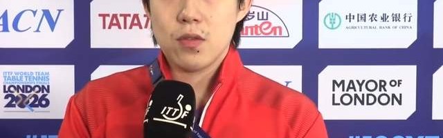 男乒晋级四强采访！林诗栋点出王楚钦首分给底气，梁靖崑拒绝保守|梁靖昆|吴晙诚|失误|比赛|对手_新浪新闻